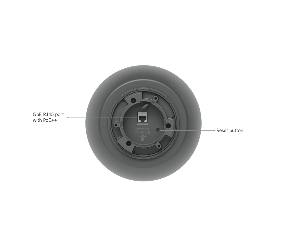Ubiquiti UVC - AI - PTZ 22x Zoom AI 8MP 4K Industrial PTZ IP Camera - ACE Peripherals