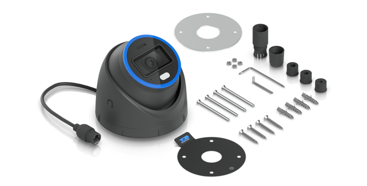 Ubiquiti UVC-AI-Turret UniFi AI Turret 4K PoE+ Camera - ACE Peripherals