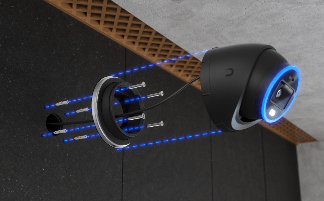 Ubiquiti UVC-AI-Turret UniFi AI Turret 4K PoE+ Camera - ACE Peripherals