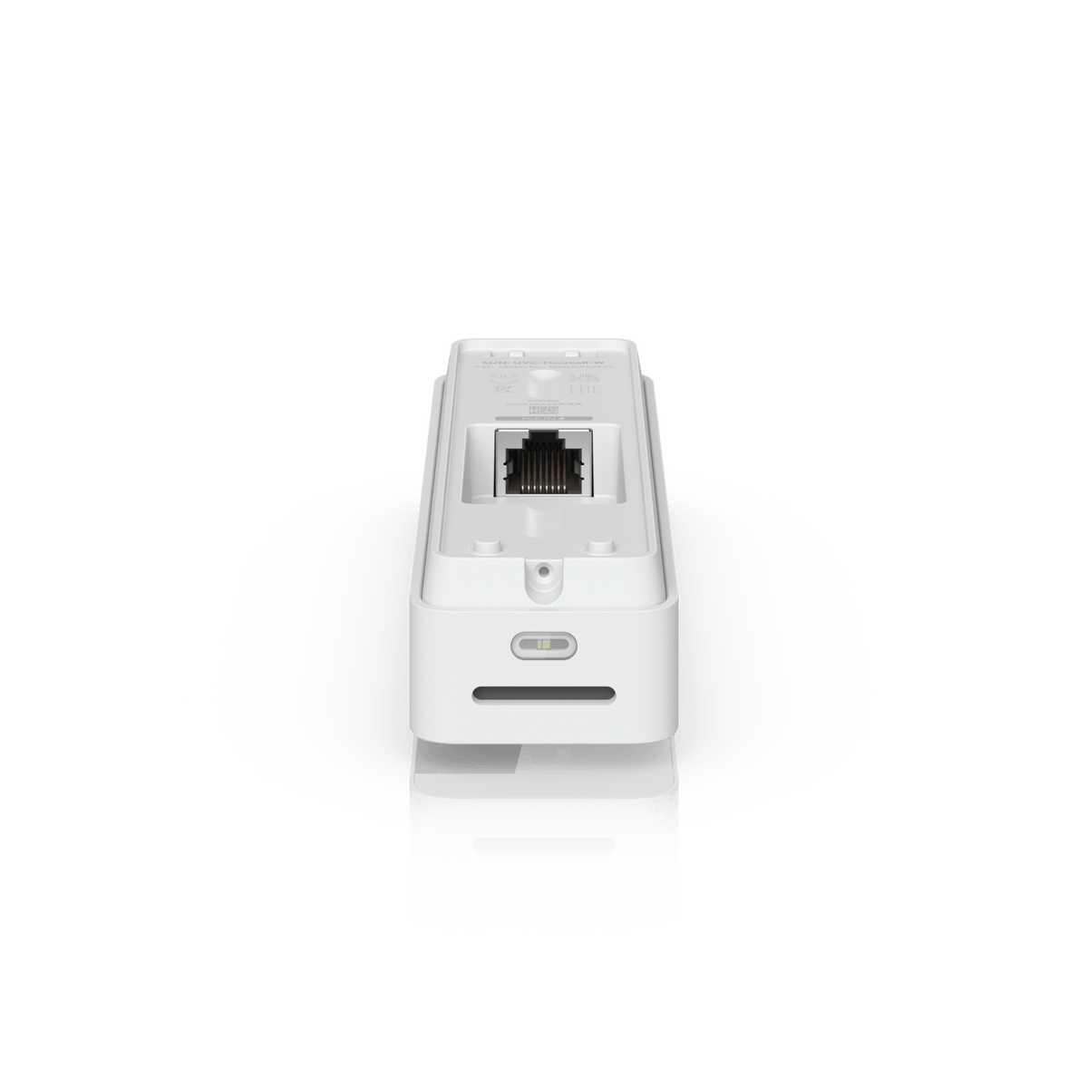 Ubiquiti UVC-Doorbell-Lite White Ethernet port and lower view