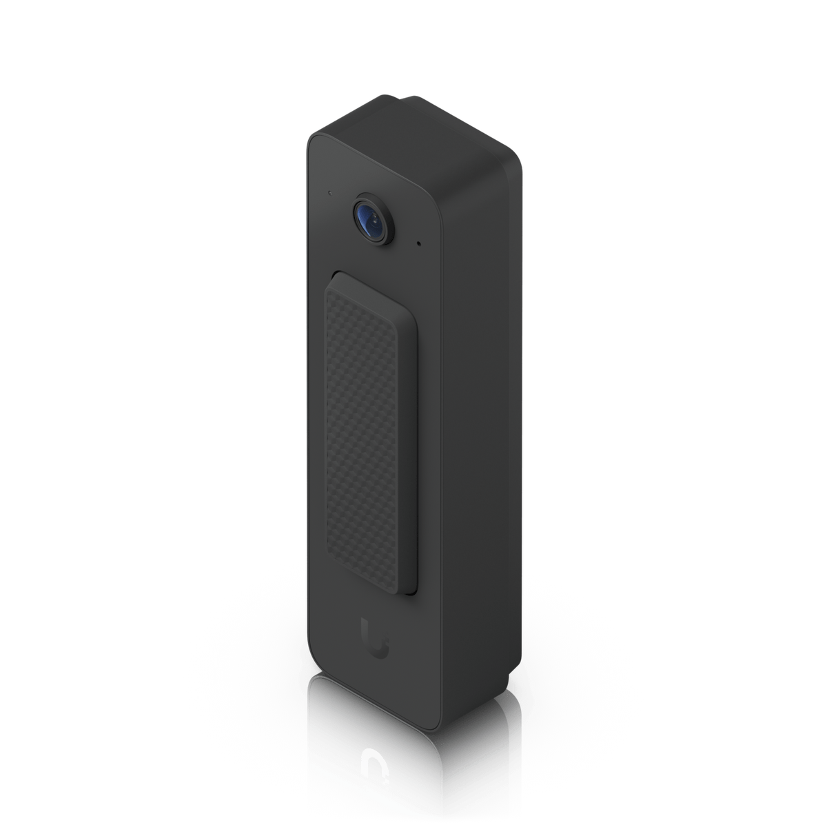 Ubiquiti UVC-Doorbell-Lite Black top and front view