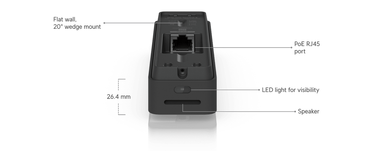 Ubiquiti UVC-Doorbell-Lite 5MP PoE Video Doorbell - ACE Peripherals