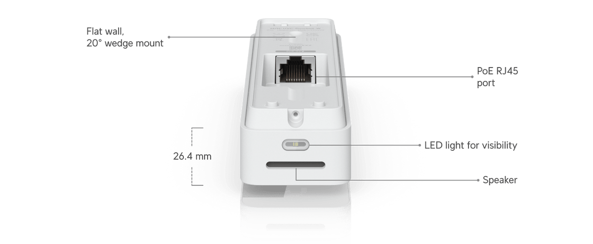 Ubiquiti UVC-Doorbell-Lite 5MP PoE Video Doorbell - ACE Peripherals