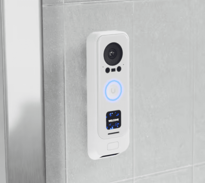 Ubiquiti UVC G4 Doorbell Pro PoE Kit FHD 2MP 160° Camera with Fingerprint Sensor and Chime - ACE Peripherals