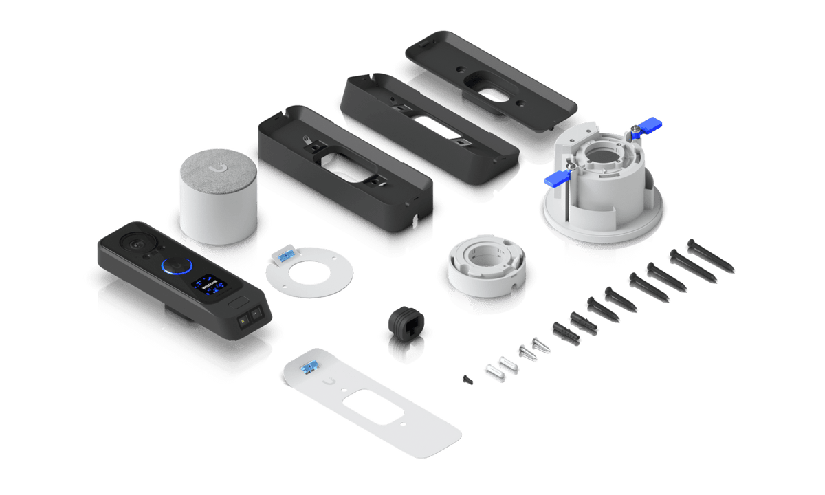 Ubiquiti UVC G4 Doorbell Pro PoE Kit FHD 2MP 160° Camera with Fingerprint Sensor and Chime - ACE Peripherals