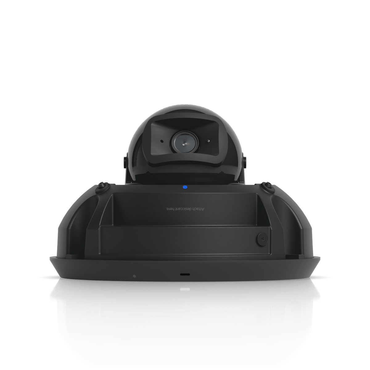 Ubiquiti UVC-G6-Dome Black dome cover removed showing camera adjustment
