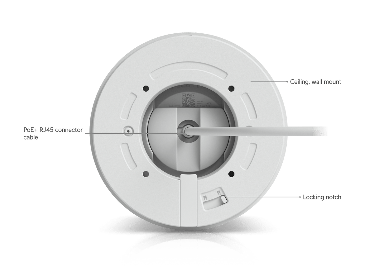 Ubiquiti UVC-G6-Edge-Turret 4K AI PoE+ Turret Camera - ACE Peripherals