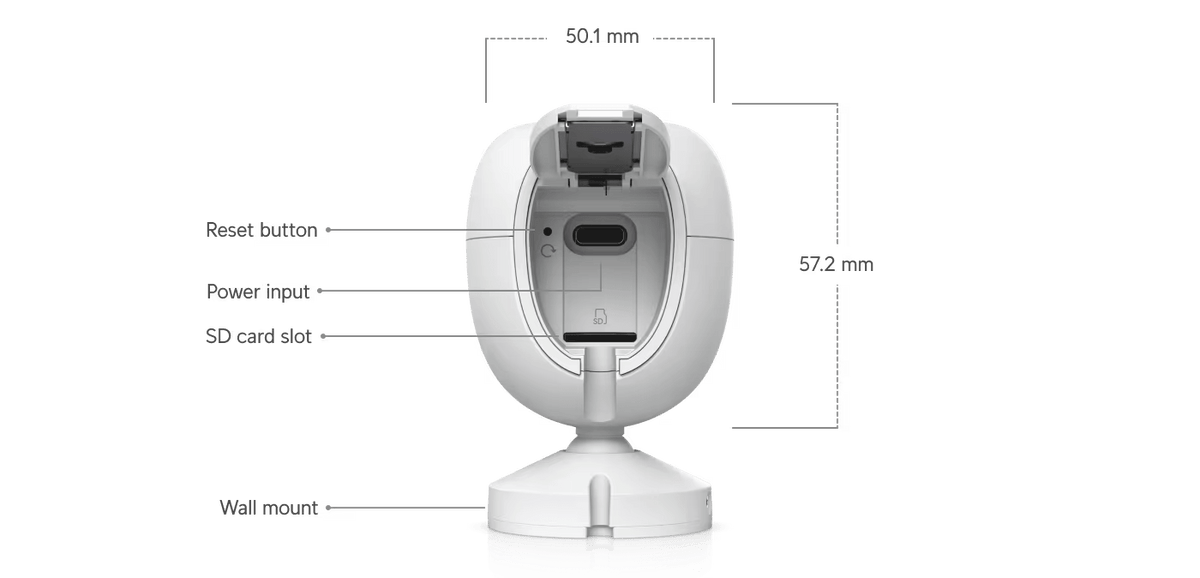 Ubiquiti UVC - G6 - INS G6 Instant 8MP 4K AI Cube IP Camera - ACE Peripherals