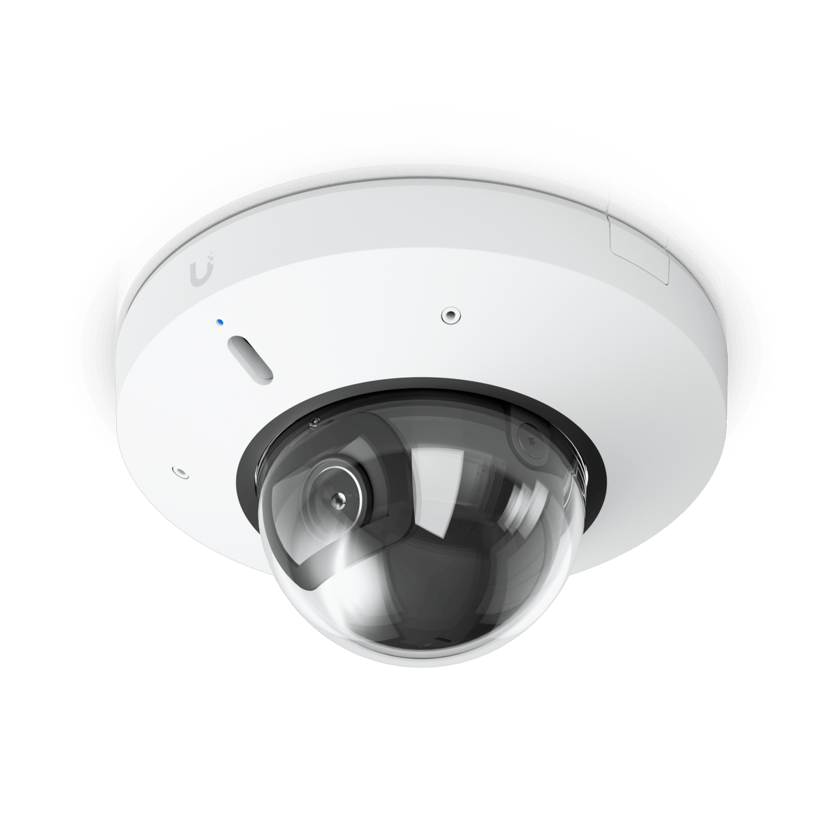 Ubiquiti UVC-G6-Mini-Dome-W White angled camera view