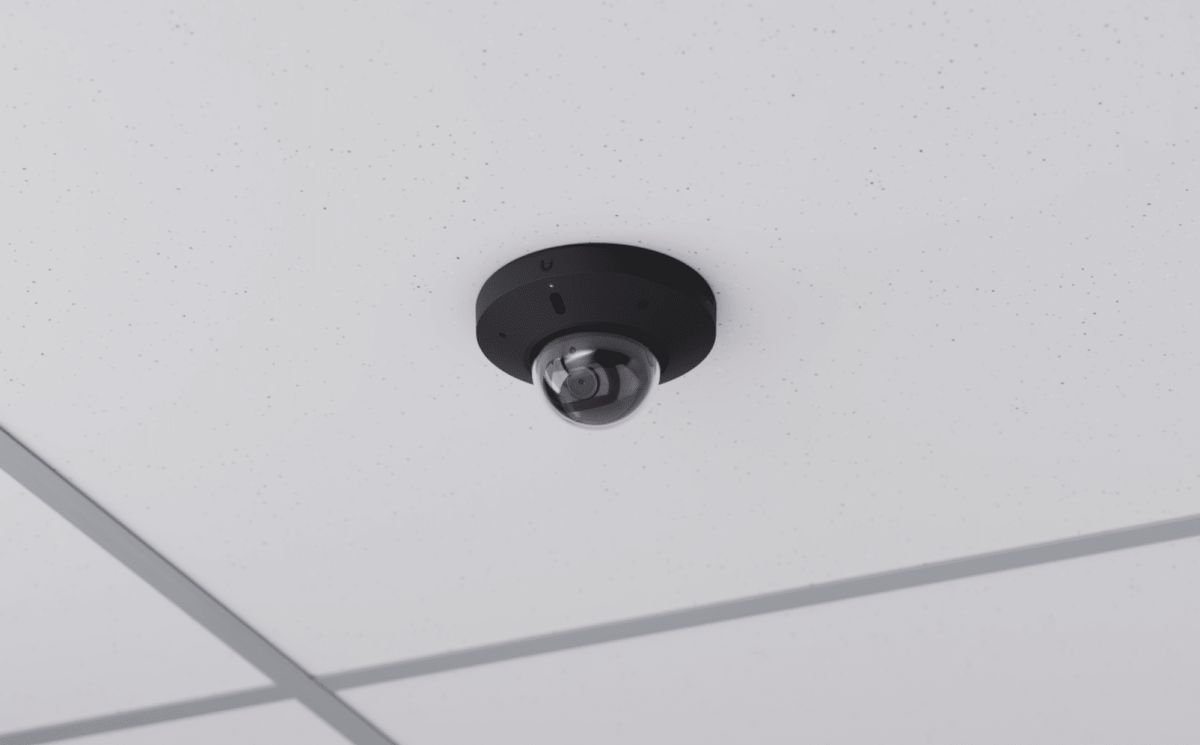 Ubiquiti UVC-G6-Mini-Dome - Black ceiling installation