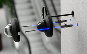 Ubiquiti UVC-G6-Mini-Dome - Black wall mounting steps