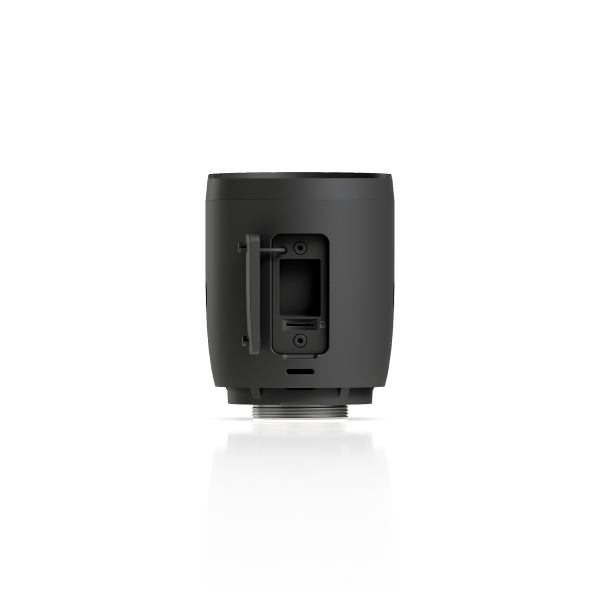 Ubiquiti UVC-G6-Pro-Bullet Black opened microSD and reset access panel