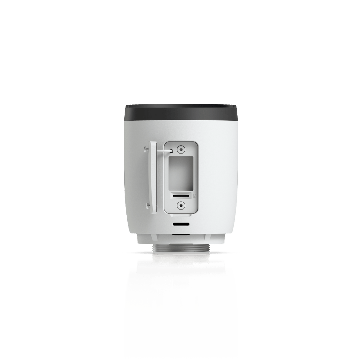 Ubiquiti UVC-G6-Pro-Bullet White opened microSD and reset access panel