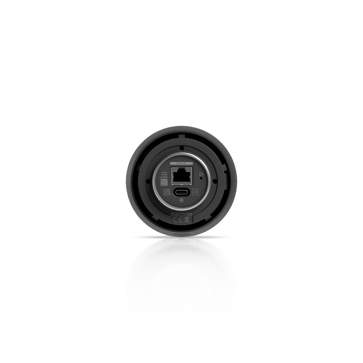 Ubiquiti UVC-G6-Pro-Bullet Black rear network connection