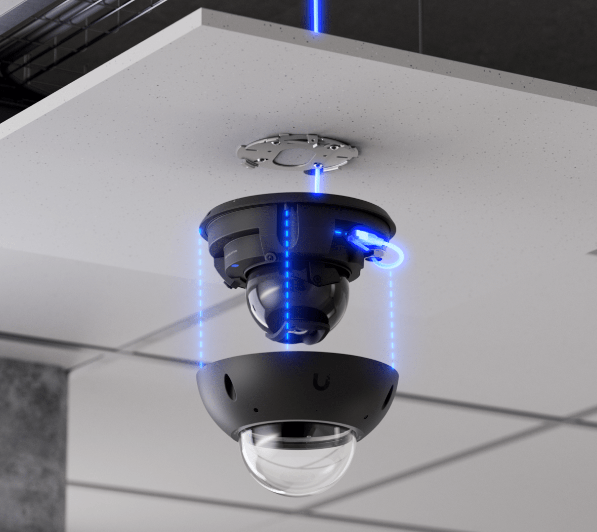Ubiquiti UVC-G6-Pro-Dome 4K AI PoE+ Camera - ACE Peripherals