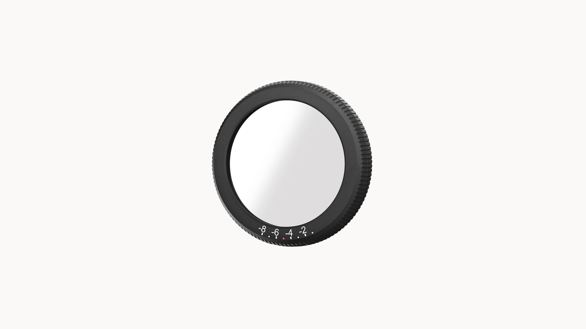 Antigravity Vision corrective lens construction detail