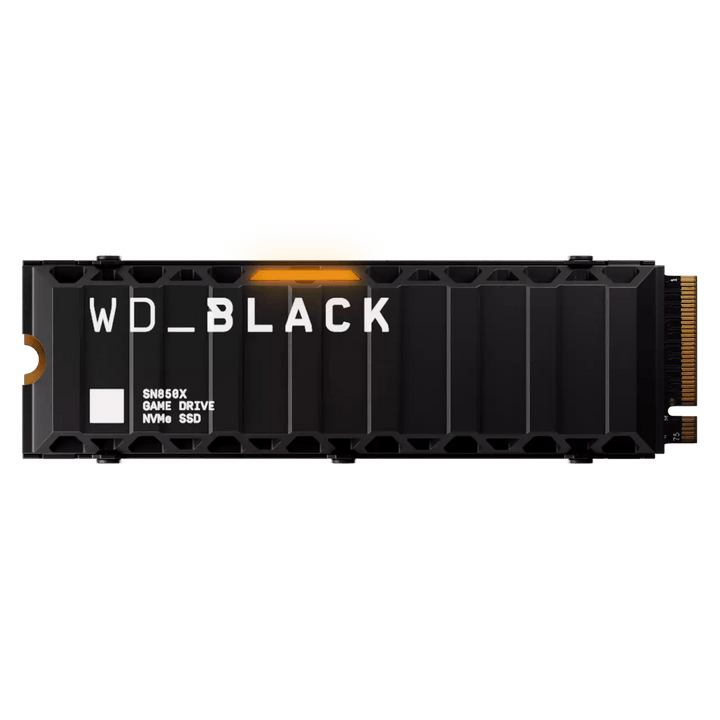 WD Black SN850X Gaming M.2 2280 NVMe SSD with Heatsink - ACE Peripherals