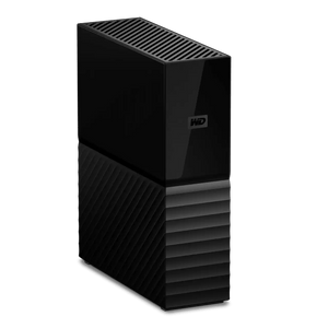 WD My Book USB desktop external hard drive Black angled view