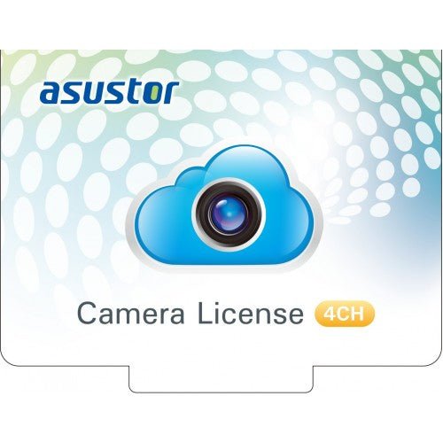 Asustor AS-SCL01/04 NVR 1/4-Channel Camera License Package - ACE Peripherals