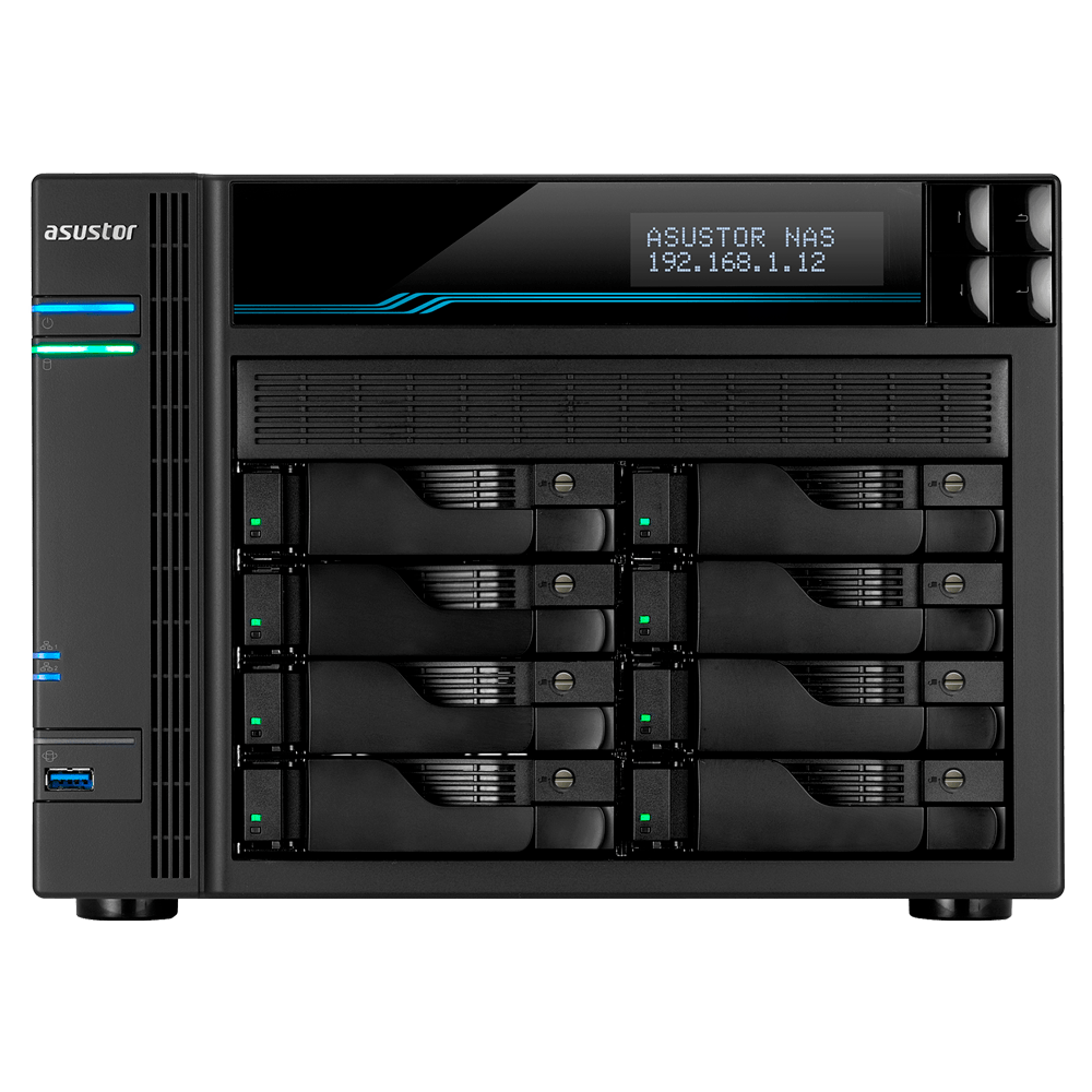 Asustor AS6508T LockerStor 8 8-Bay Tower NAS - ACE Peripherals