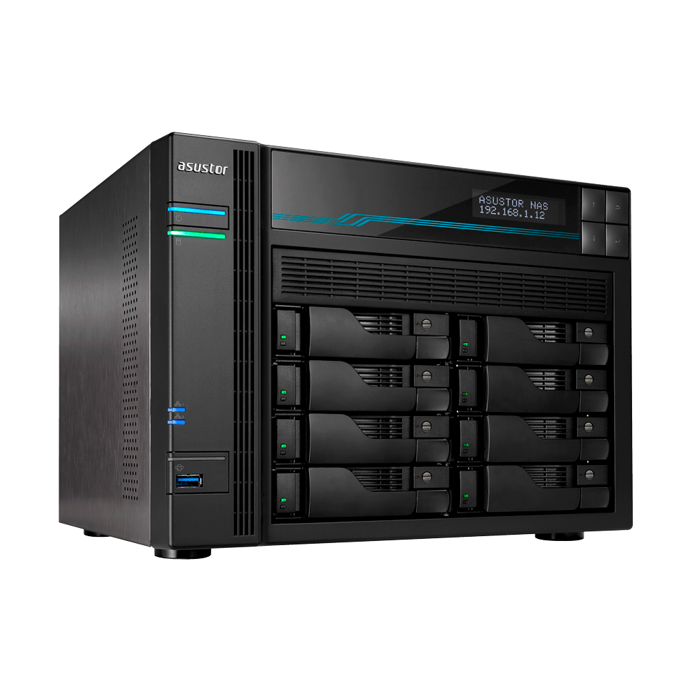 Asustor AS6508T LockerStor 8 8-Bay Tower NAS - ACE Peripherals