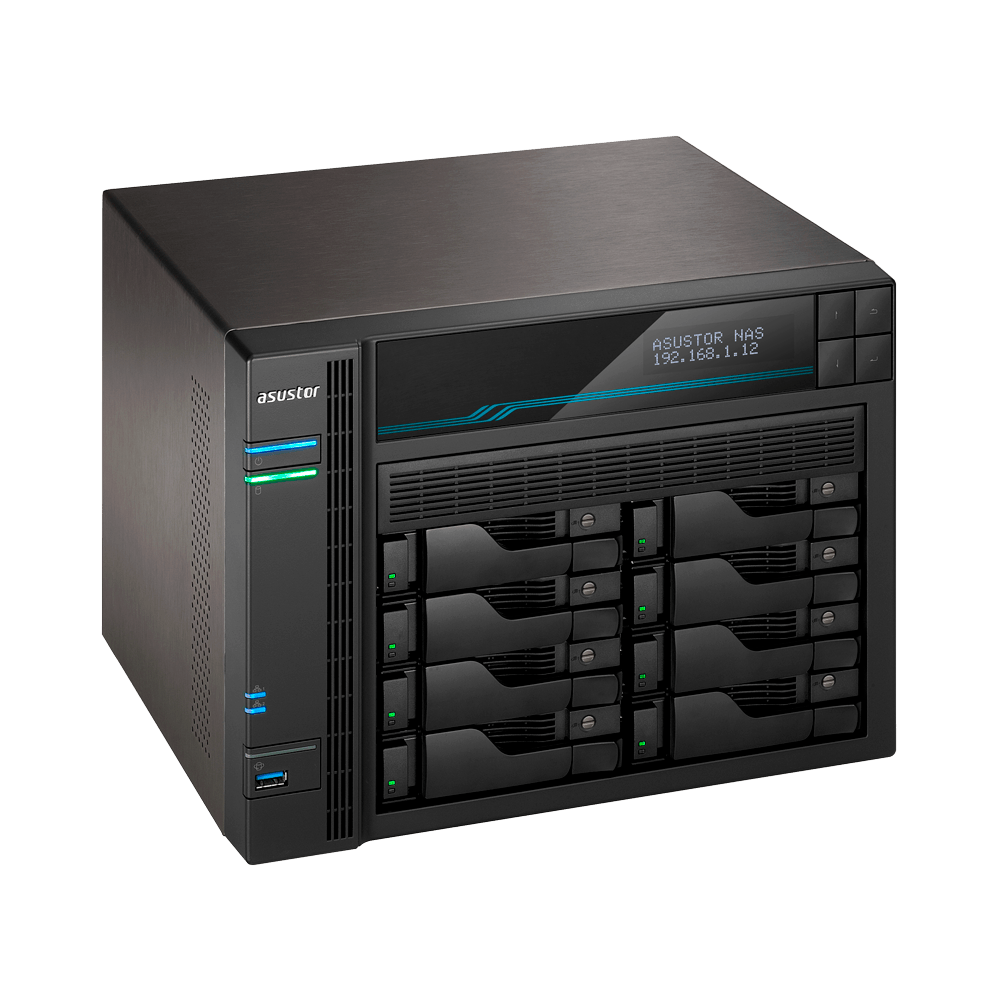 Asustor AS6508T LockerStor 8 8-Bay Tower NAS - ACE Peripherals