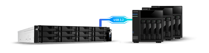 Asustor AS6512RD LockerStor 12RD 12-Bay Rackmount NAS - ACE Peripherals