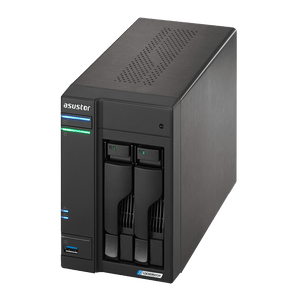 Asustor AS6702T LockerStor 2 Gen2 2-Bay Tower NAS - ACE Peripherals