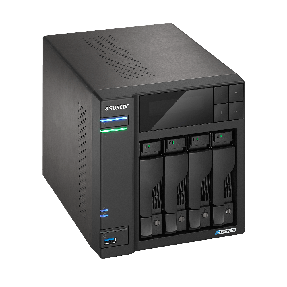 Asustor AS6704T LockerStor 4 Gen2 4-Bay Tower NAS - ACE Peripherals