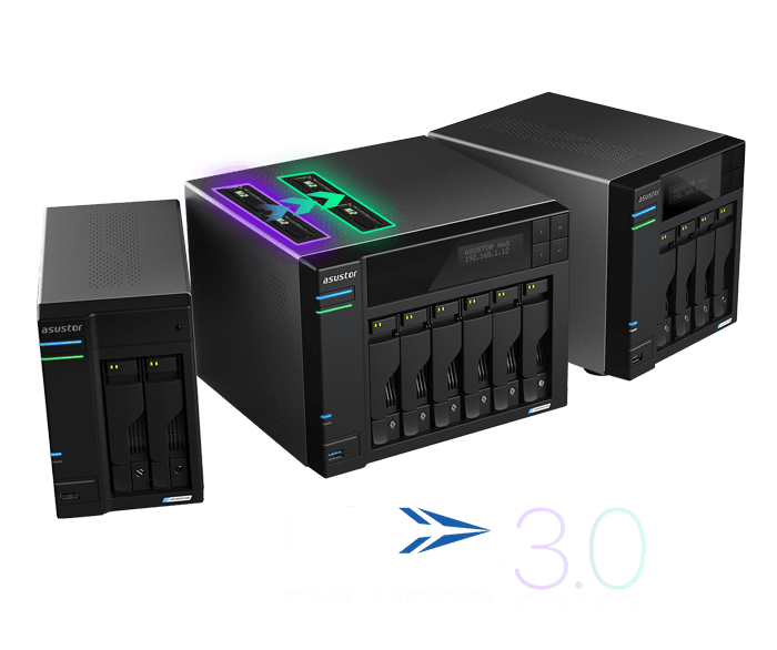 Asustor AS6704T LockerStor 4 Gen2 4-Bay Tower NAS - ACE Peripherals