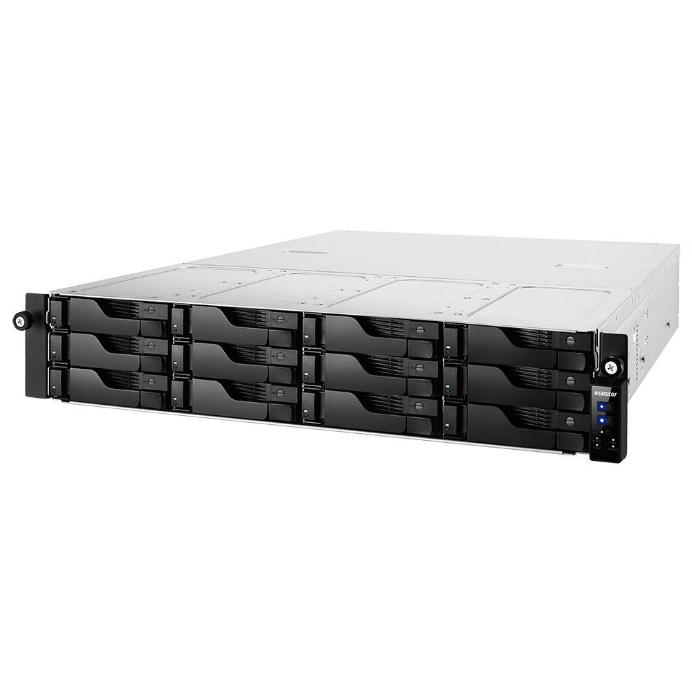 Asustor AS7112RDX LockerStor 10R Pro 12-Bay Rackmount NAS - ACE Peripherals