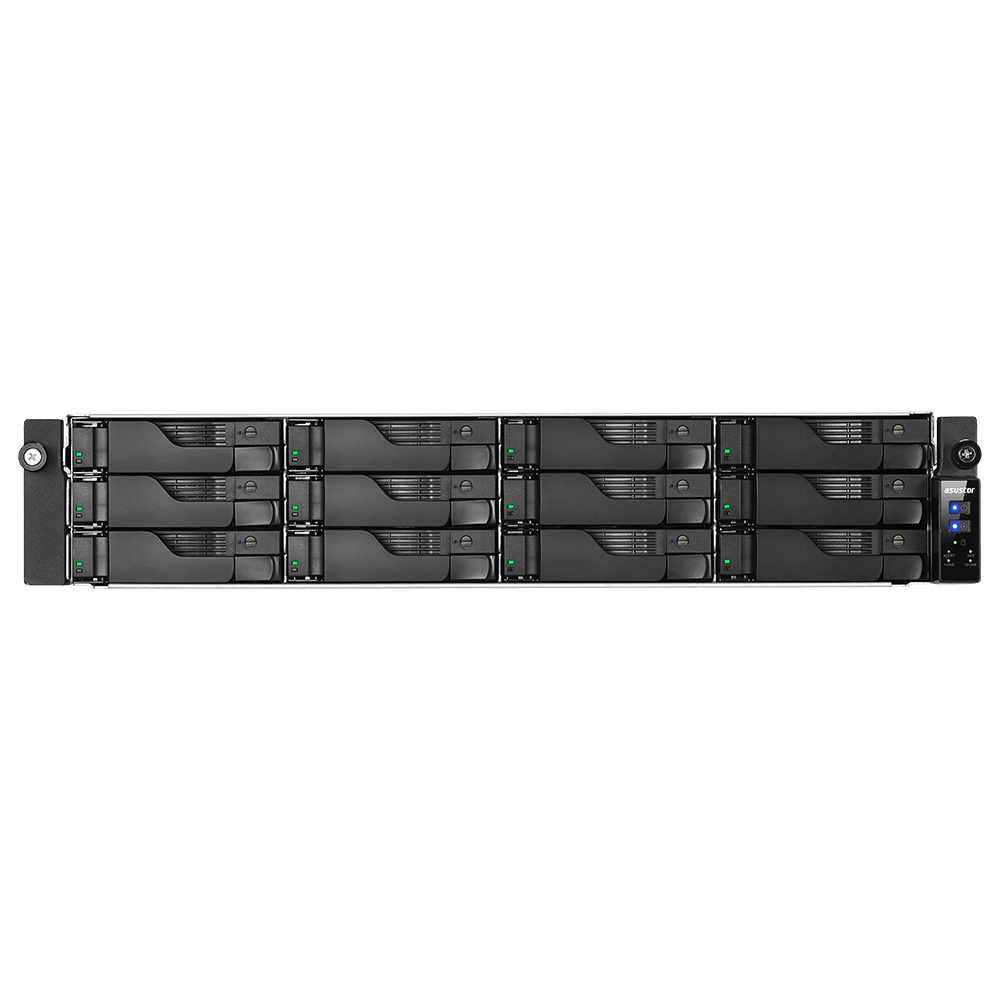 Asustor AS7112RDX LockerStor 10R Pro 12-Bay Rackmount NAS - ACE Peripherals