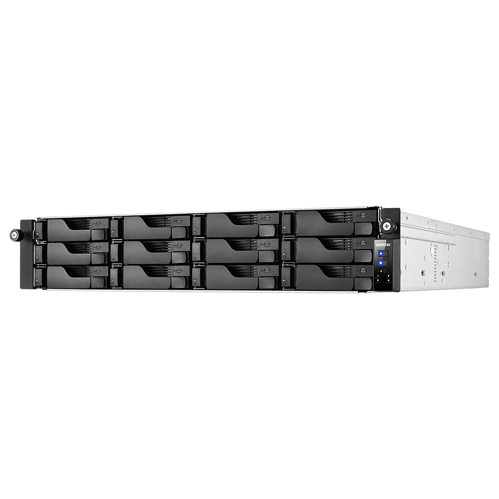 Asustor AS7112RDX LockerStor 10R Pro 12-Bay Rackmount NAS - ACE Peripherals