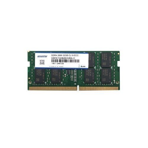 Asustor DDR4 ECC SODIMM 260Pin RAM Module - ACE Peripherals