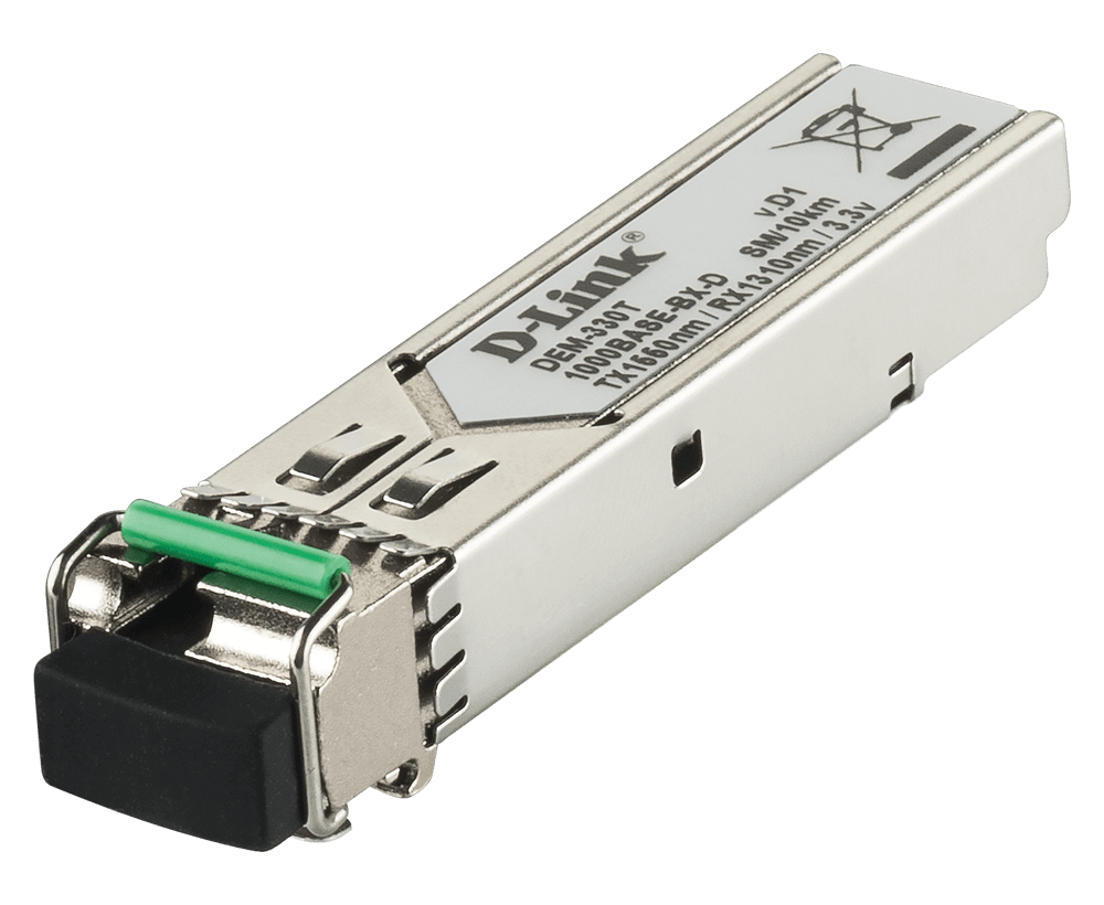 D-Link DEM-330T Gigabit WDM (BiDi) Single-Mode 10 Km SFP Transceiver - ACE Peripherals