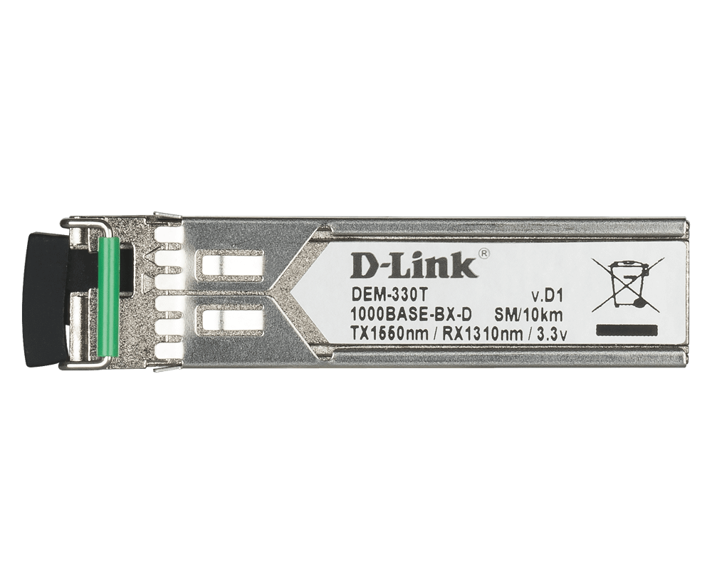 D-Link DEM-330T Gigabit WDM (BiDi) Single-Mode 10 Km SFP Transceiver - ACE Peripherals
