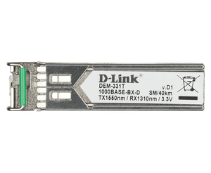 D-Link DEM-331T 1000BASE-BX-D Single-Mode 40 Km (TX-1550/RX-1310 nm) SFP Transceiver - ACE Peripherals