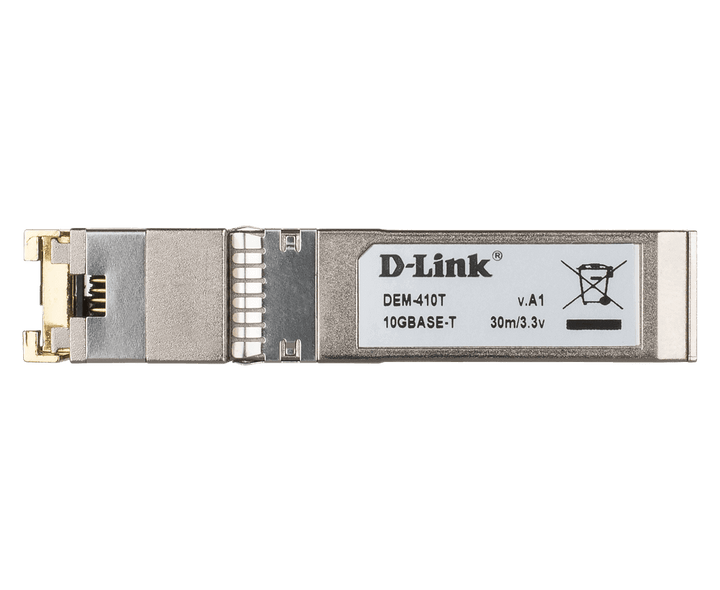 D-Link DEM-410T 10GBASE-T Copper SFP+ Transceiver - ACE Peripherals