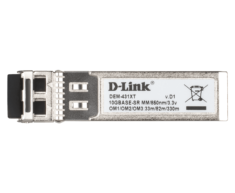 D-Link DEM-431XT 10GBASE-SR SFP+ Multi-Mode Transceiver (300m) - ACE Peripherals