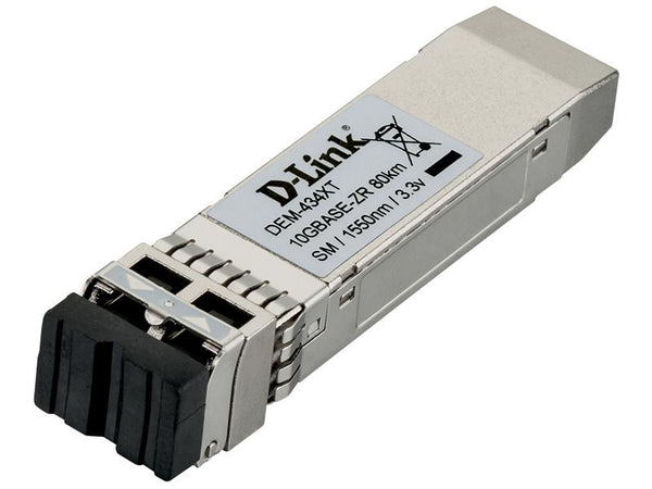 D-Link DEM-434XT 10GBase-ZR SFP+ Single-Mode Transceiver (80km) - ACE Peripherals