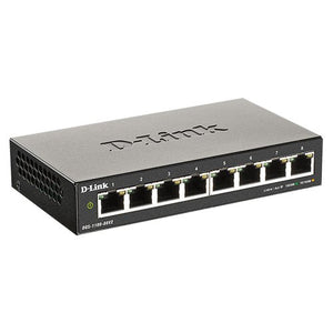 D-Link DGS-1100-08PV2 8-Port Gigabit PoE Smart Managed Switch - ACE Peripherals