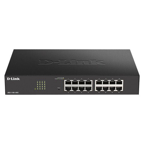 D-Link DGS-1100-16V2 16-Port Gigabit Smart Managed Switch - ACE Peripherals