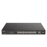 D-Link DGS-1100-26MPPV2 26-Port Gigabit PoE+ Smart Managed Switch - ACE Peripherals