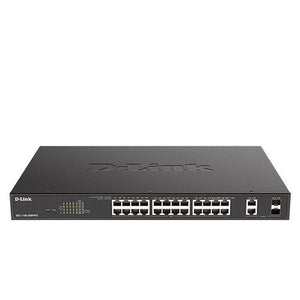 D-Link DGS-1100-26MPPV2 26-Port Gigabit PoE+ Smart Managed Switch - ACE Peripherals