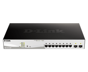 D-Link DGS-1210-10MP 10-Port Gigabit Smart Managed PoE Layer 2+ Switch - ACE Peripherals