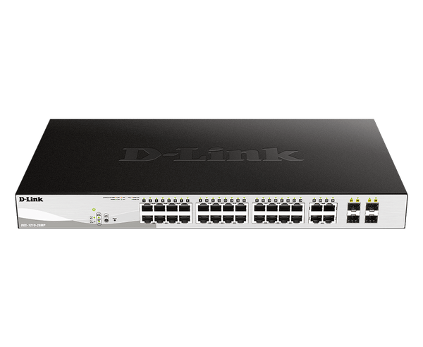 D-Link DGS-1210-28MP 28-Port Gigabit Smart Managed PoE Layer 2+ Switch - ACE Peripherals