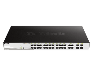 D-Link DGS-1210-28P 28-Port Gigabit Smart Managed PoE Layer 2+ Switch - ACE Peripherals