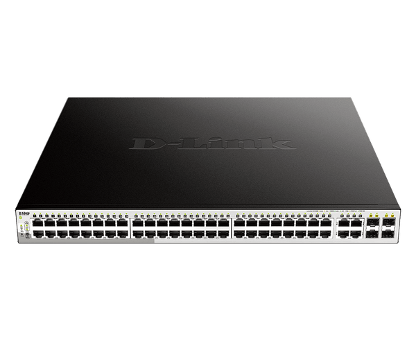 D-Link DGS-1210-52MPP 52-Port Gigabit Smart Managed PoE Layer 2+ Switch - ACE Peripherals