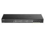 D-Link DGS-1250-28X 24-Port Gigabit Smart Managed Layer 2+ Switch With 10G SFP+ - ACE Peripherals
