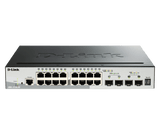 D-Link DGS-1510-20 20-Port Gigabit Stackable Smart Managed Layer 3 Switch With 10G Uplinks - ACE Peripherals